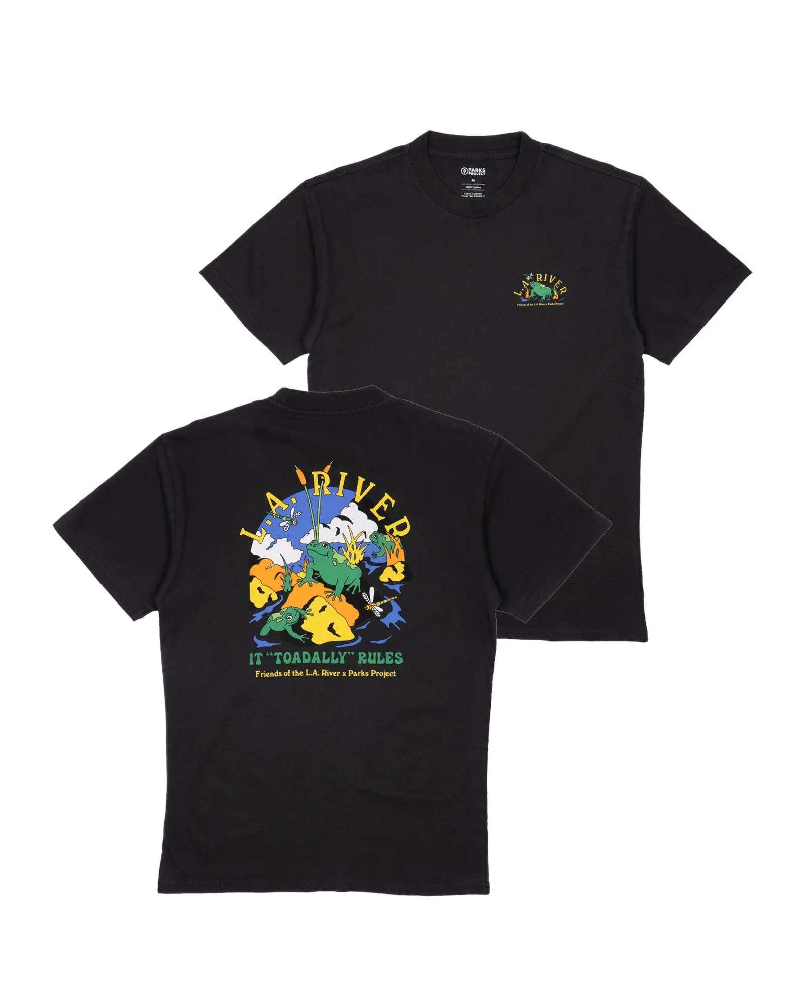 LA River Toadally Rules Tee sold by Parks Project