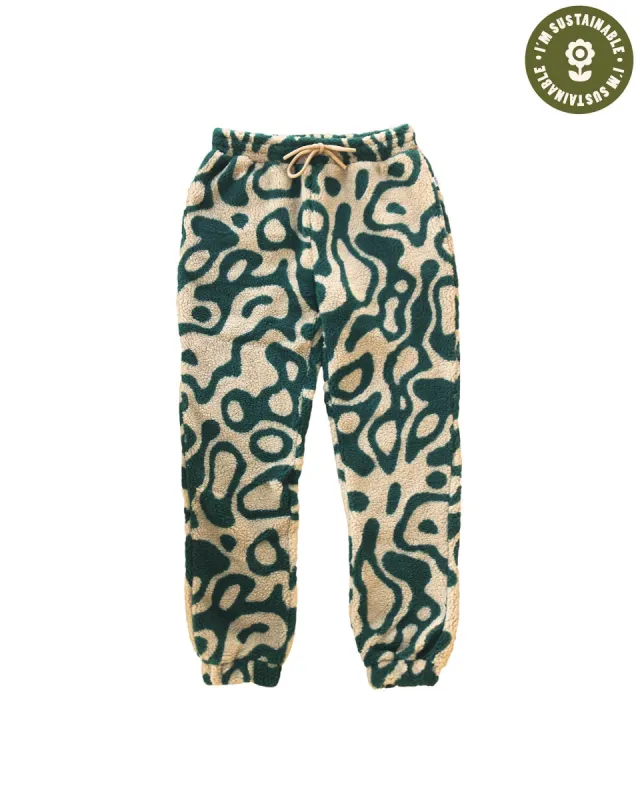 Yellowstone Geysers High Pile Fleece Jogger sold by Parks Project