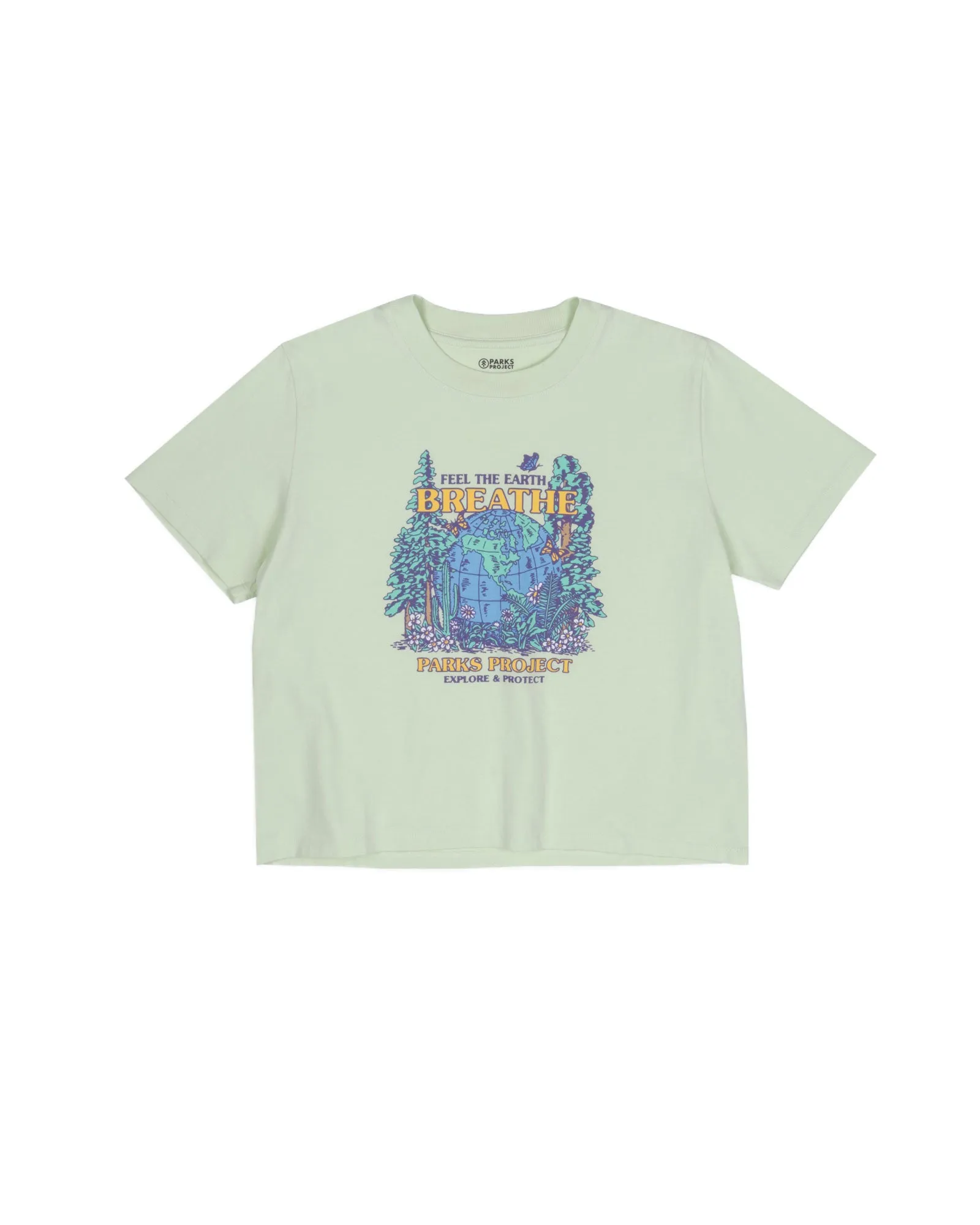 Feel The Earth Breathe Boxy Tee sold by Parks Project product image thumbnail 4