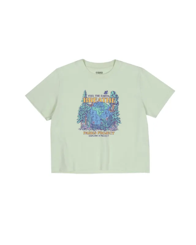 Feel The Earth Breathe Boxy Tee sold by Parks Project