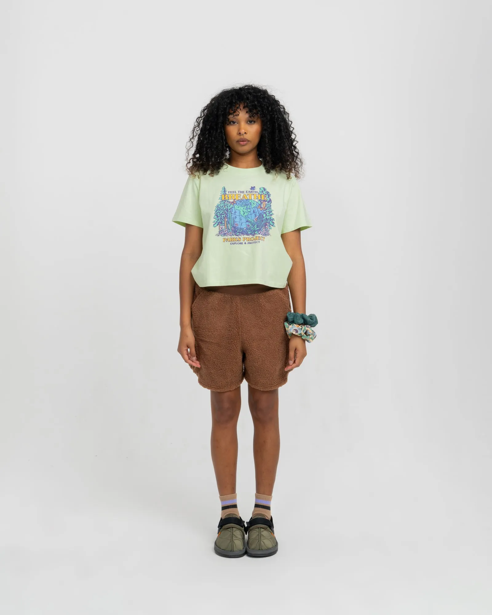 Feel The Earth Breathe Boxy Tee sold by Parks Project product image thumbnail 3