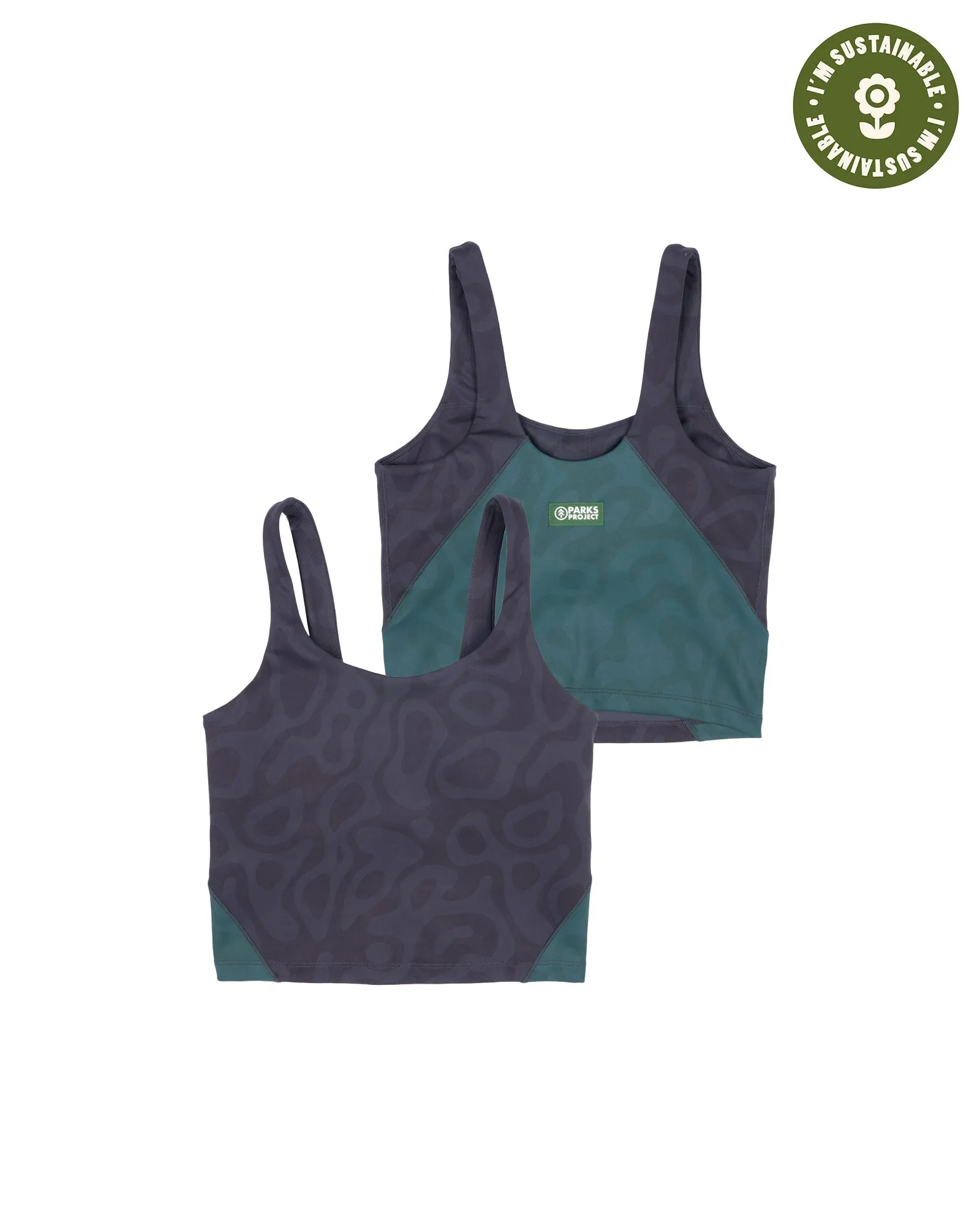 Yellowstone Geysers Night & Day Hiker Tank sold by Parks Project