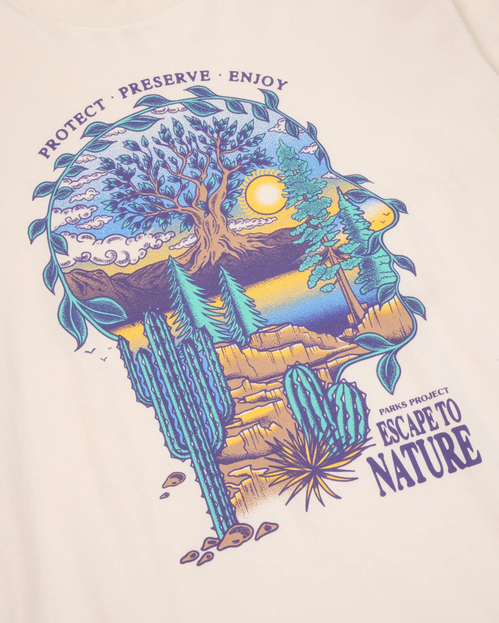 Nature In Mind Long Sleeve Tee sold by Parks Project product image thumbnail 5