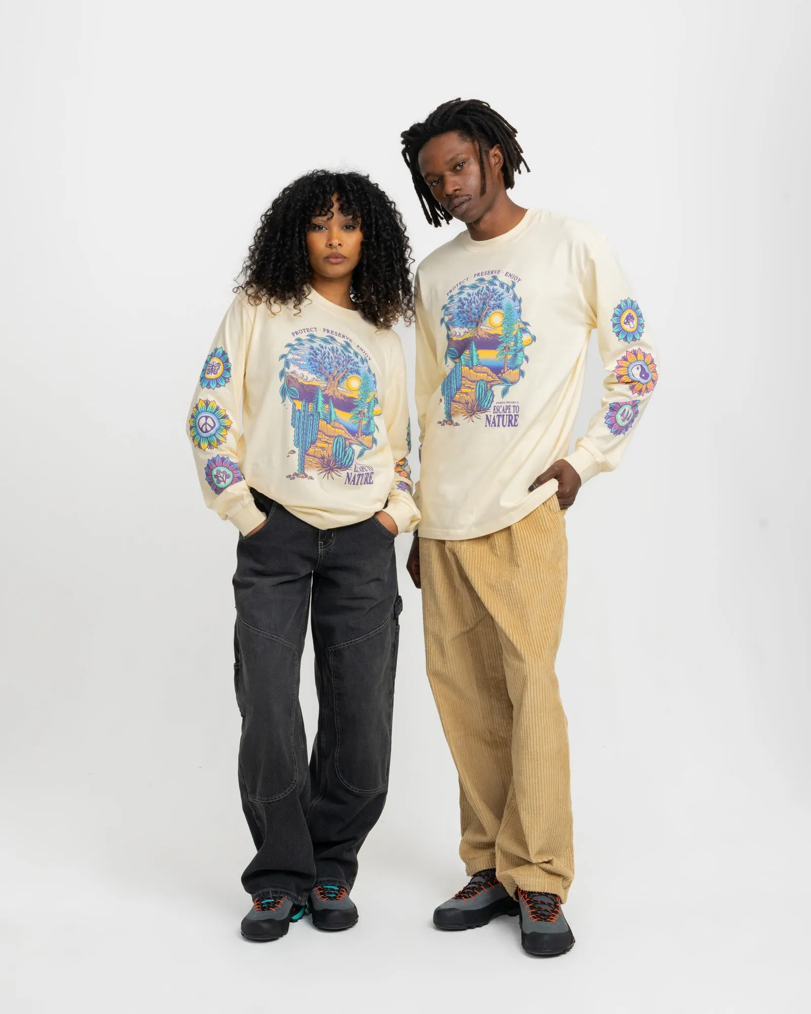 Nature In Mind Long Sleeve Tee sold by Parks Project product image thumbnail 2