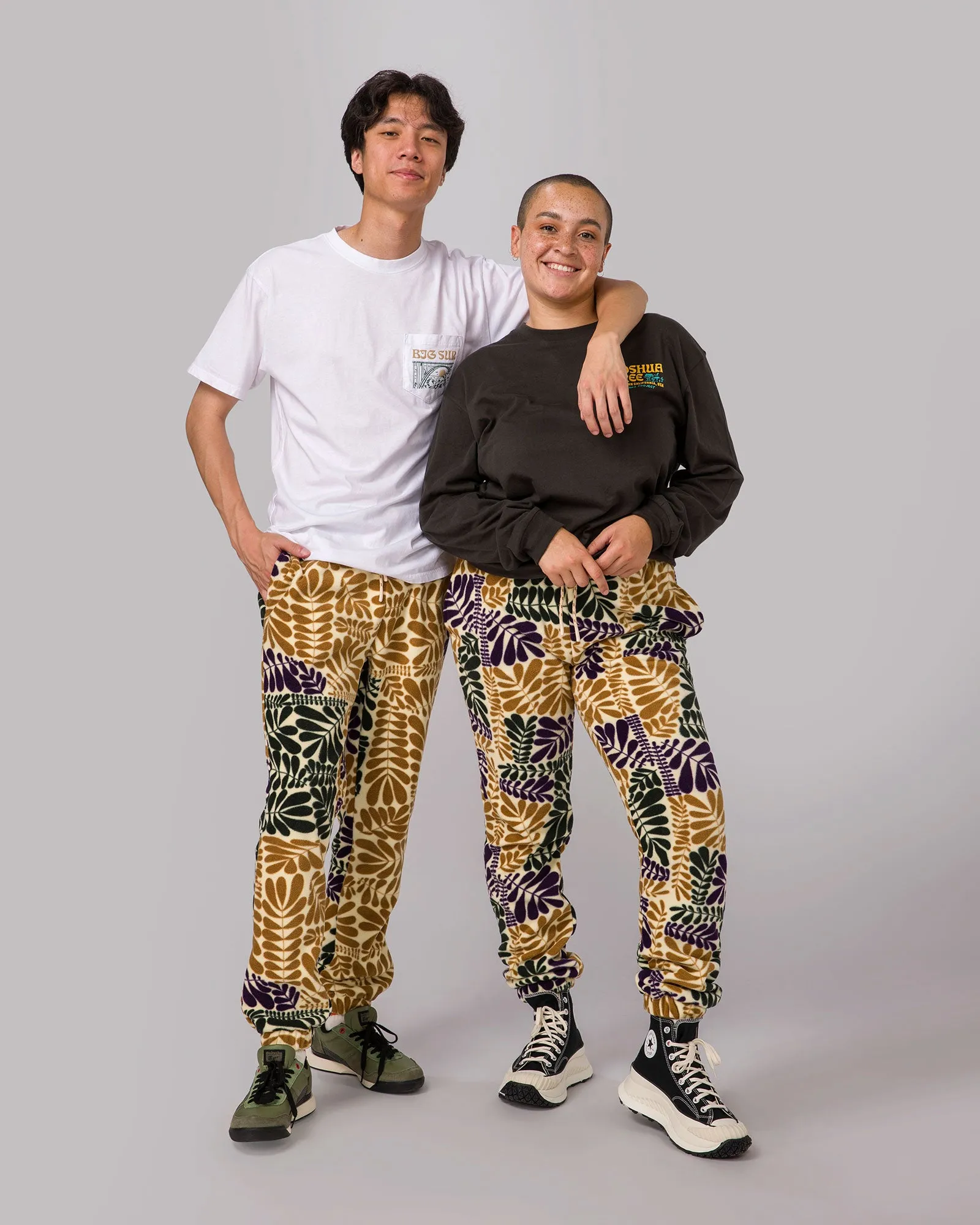 Big Sur Ferns Fleece Jogger sold by Parks Project product image thumbnail 3