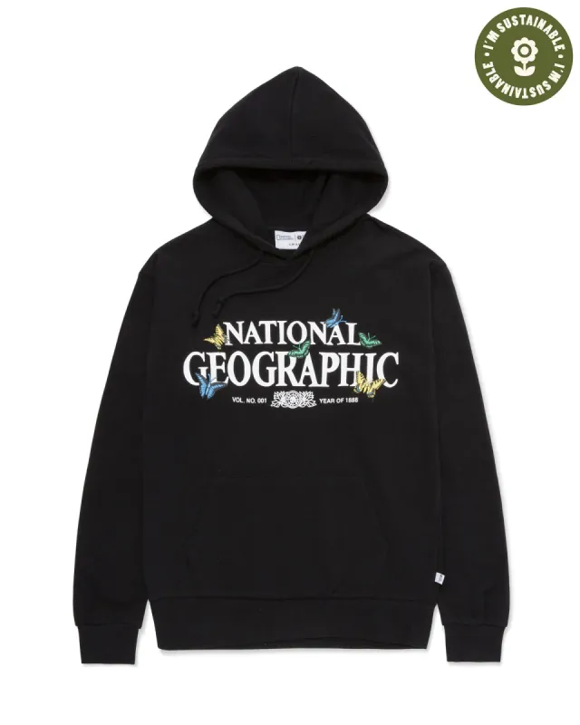 National Geographic x Parks Project Night Butterflies Organic Hoodie made by Parks Project