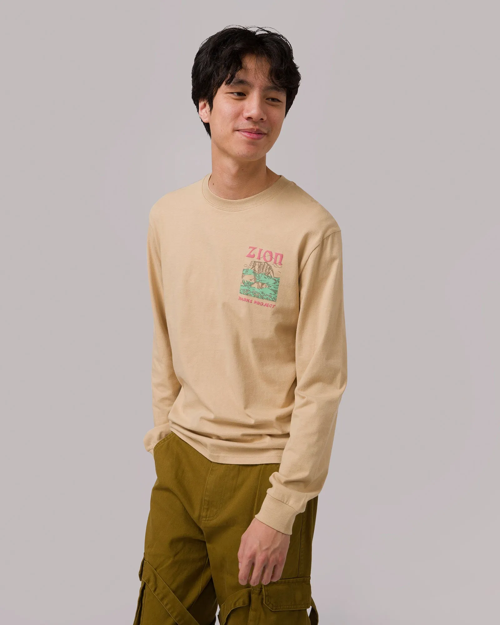 Zion Puff Print Long Sleeve Tee sold by Parks Project product image thumbnail 3