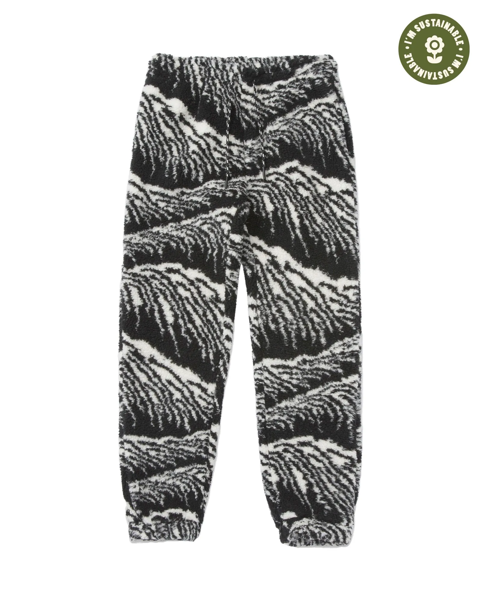 Acadia Waves High Pile Fleece Jogger sold by Parks Project product image thumbnail 4