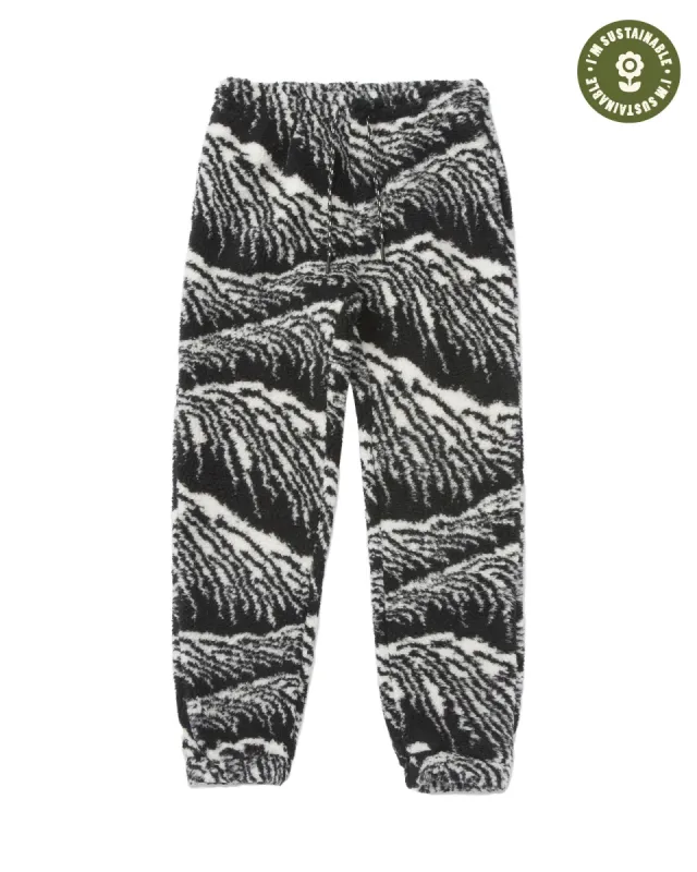 Acadia Waves High Pile Fleece Jogger sold by Parks Project