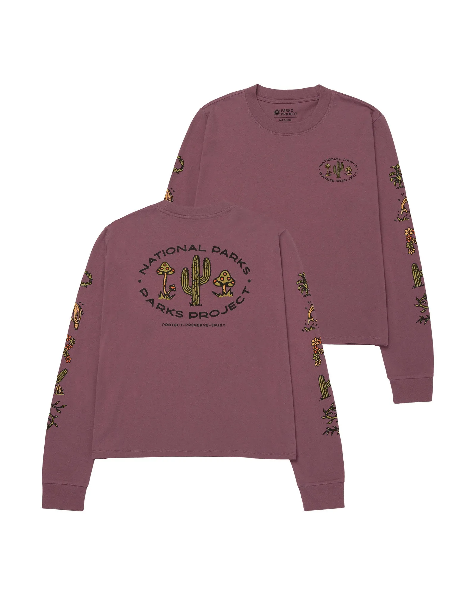 90s Doodle Parks Boxy Long Sleeve Tee sold by Parks Project