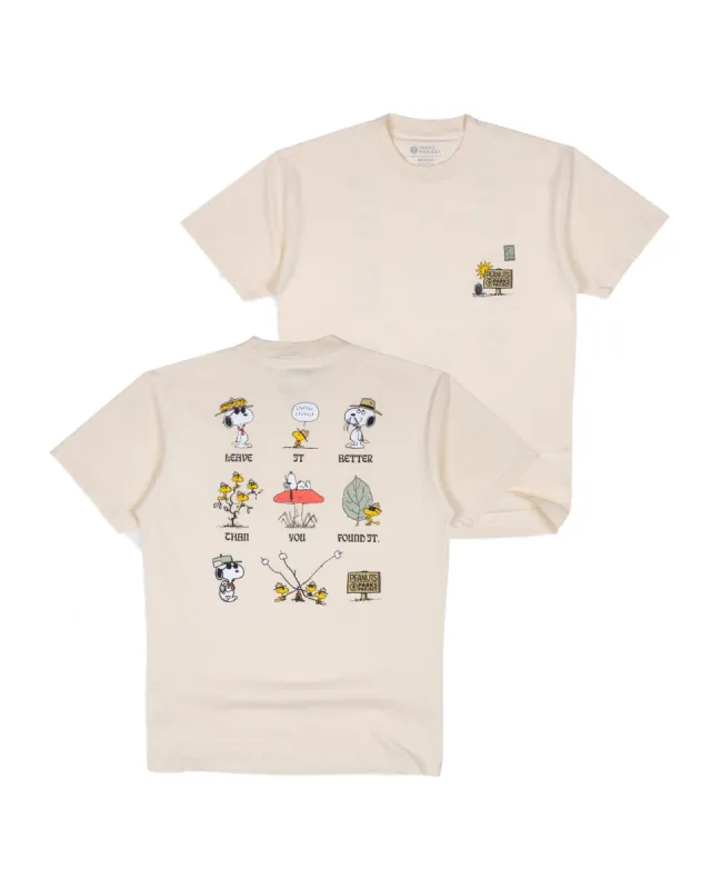 Peanuts x Parks Project Leave It Better Pocket Tee sold by Parks Project