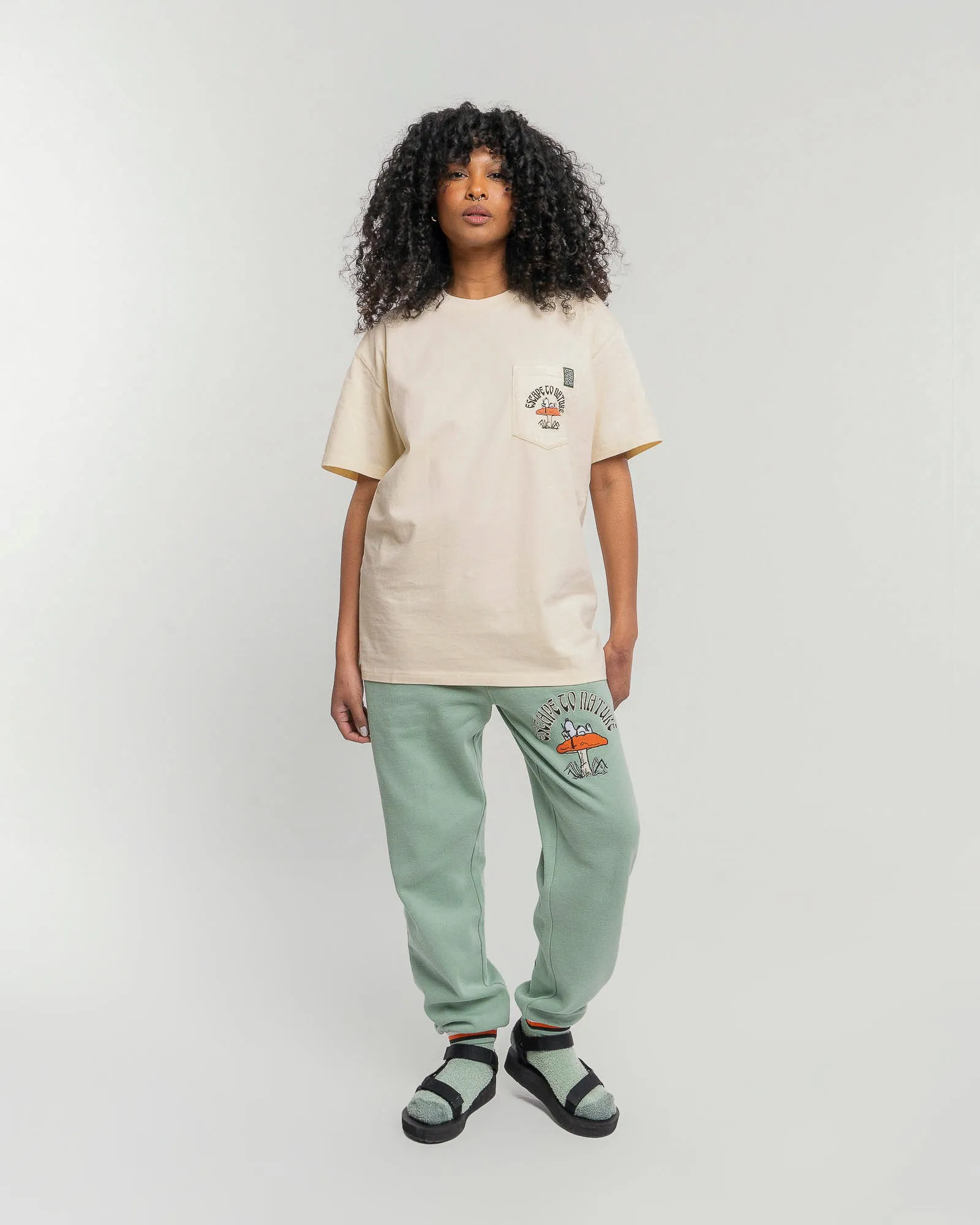 Peanuts x Parks Project Escape To Nature Pocket Tee sold by Parks Project product image thumbnail 2