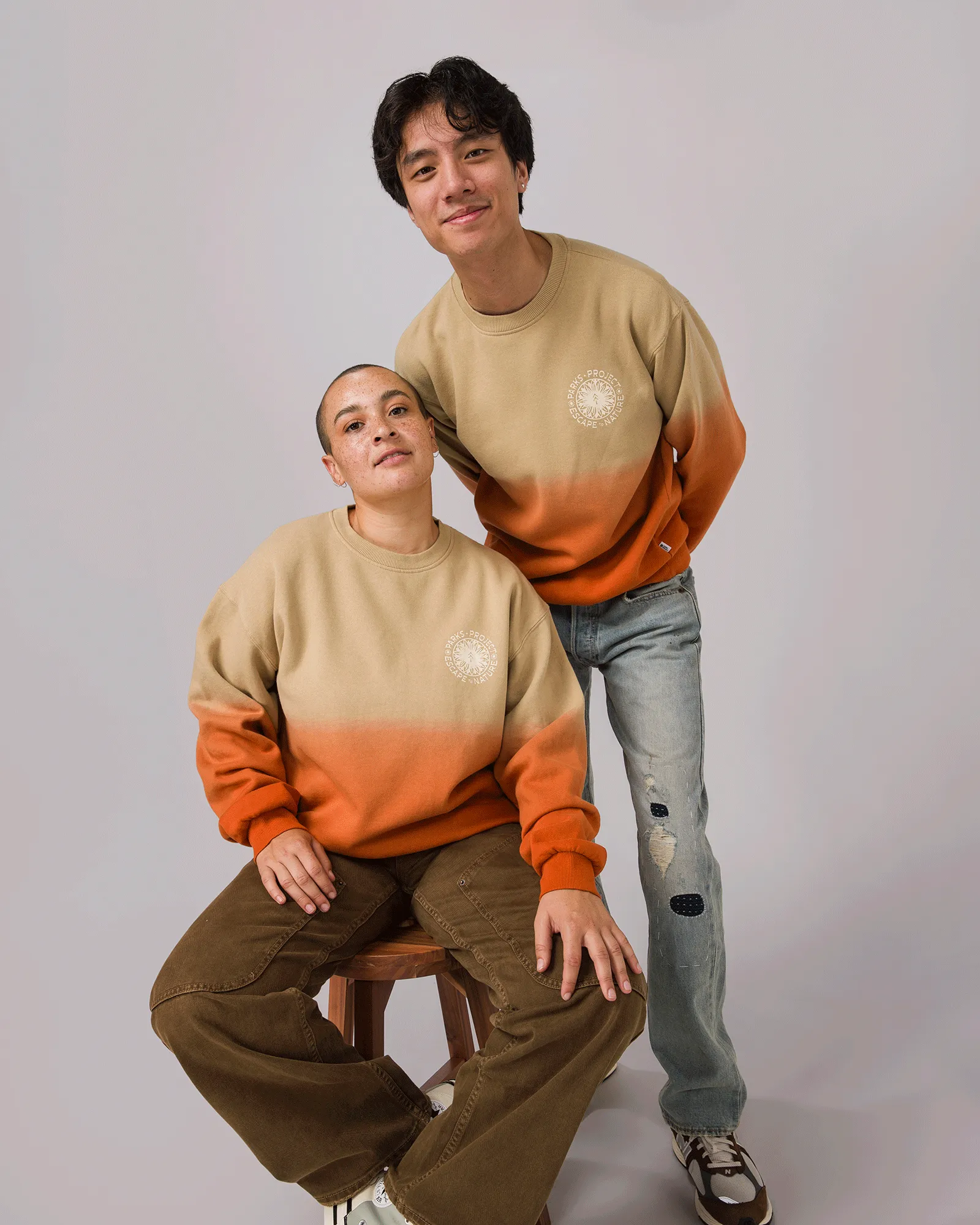 Escape to Nature Ombre Crew sold by Parks Project product image thumbnail 2