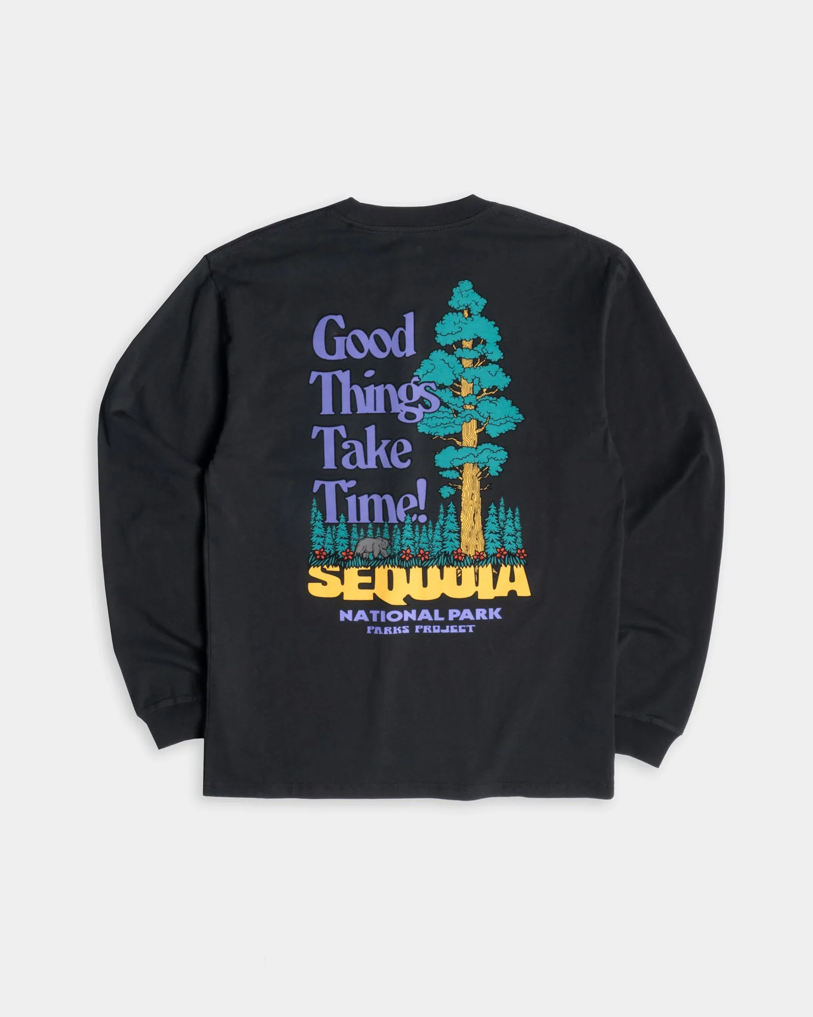 Sequoia Good Things Take Time Long Sleeve Tee sold by Parks Project product image thumbnail 4