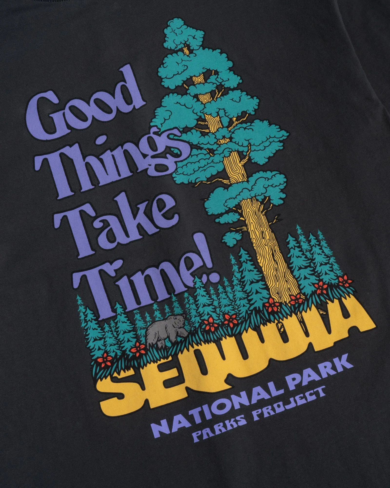 Sequoia Good Things Take Time Long Sleeve Tee sold by Parks Project product image thumbnail 5