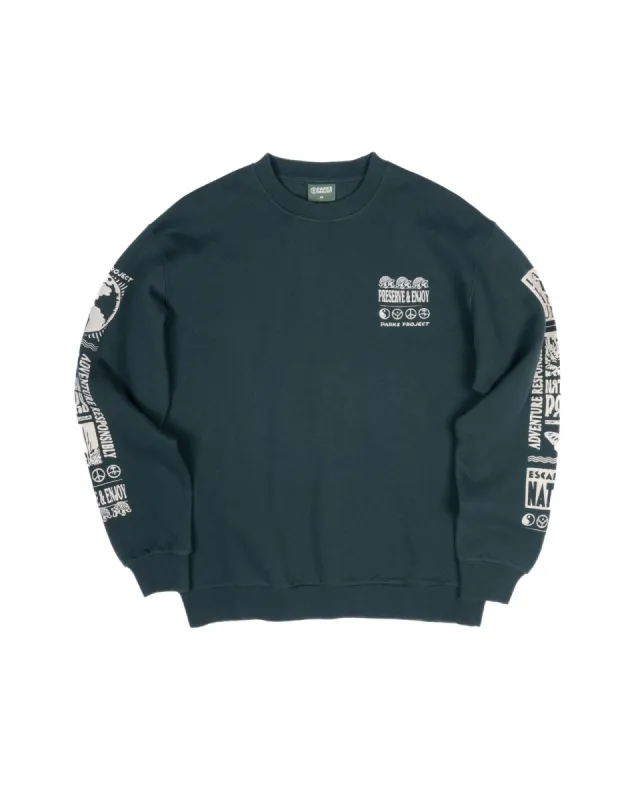 Preserve & Enjoy Crewneck sold by Parks Project