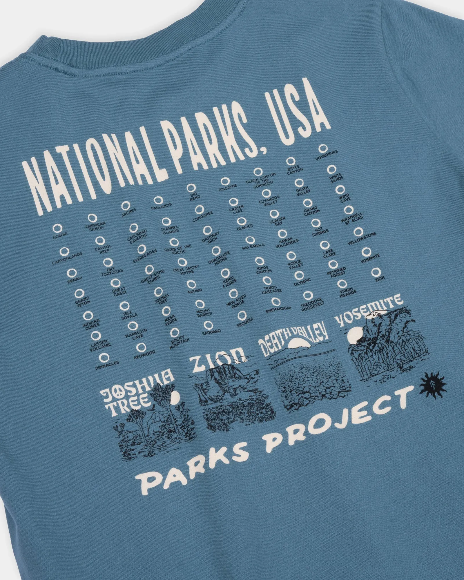 National Parks USA Fill In Boxy Tee sold by Parks Project product image thumbnail 5