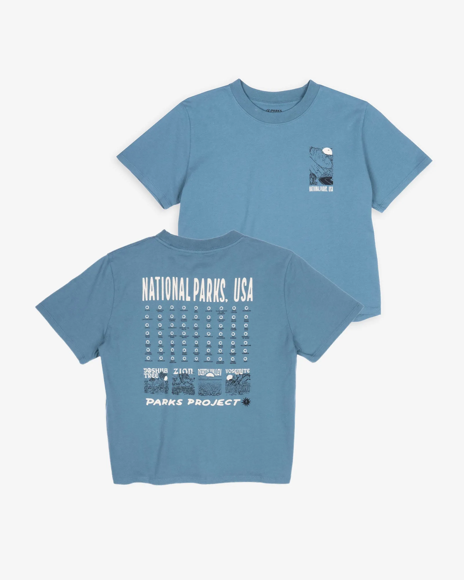 National Parks USA Fill In Boxy Tee sold by Parks Project product image thumbnail 4