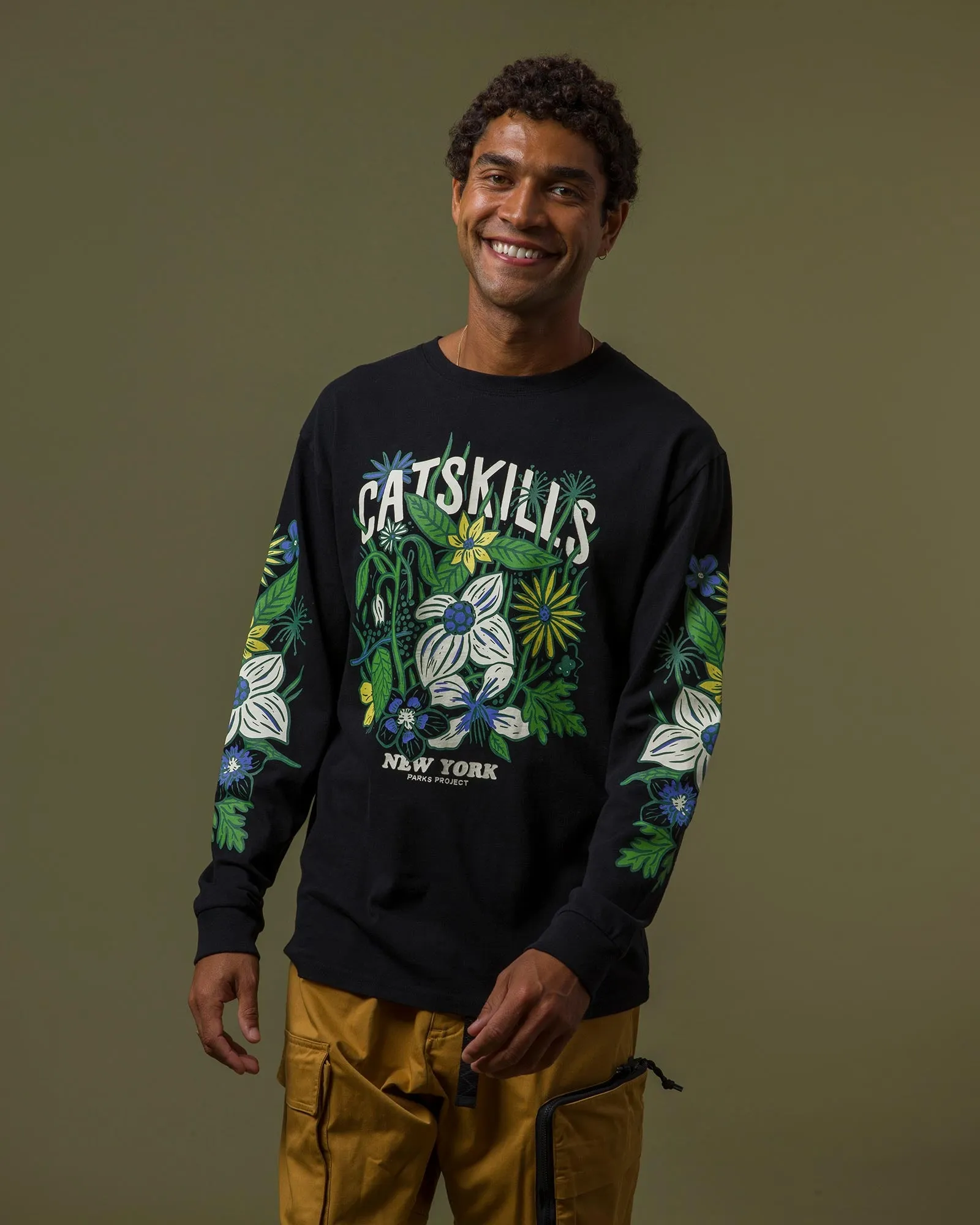 Catskills Flower Patch Long Sleeve Tee sold by Parks Project product image thumbnail 5