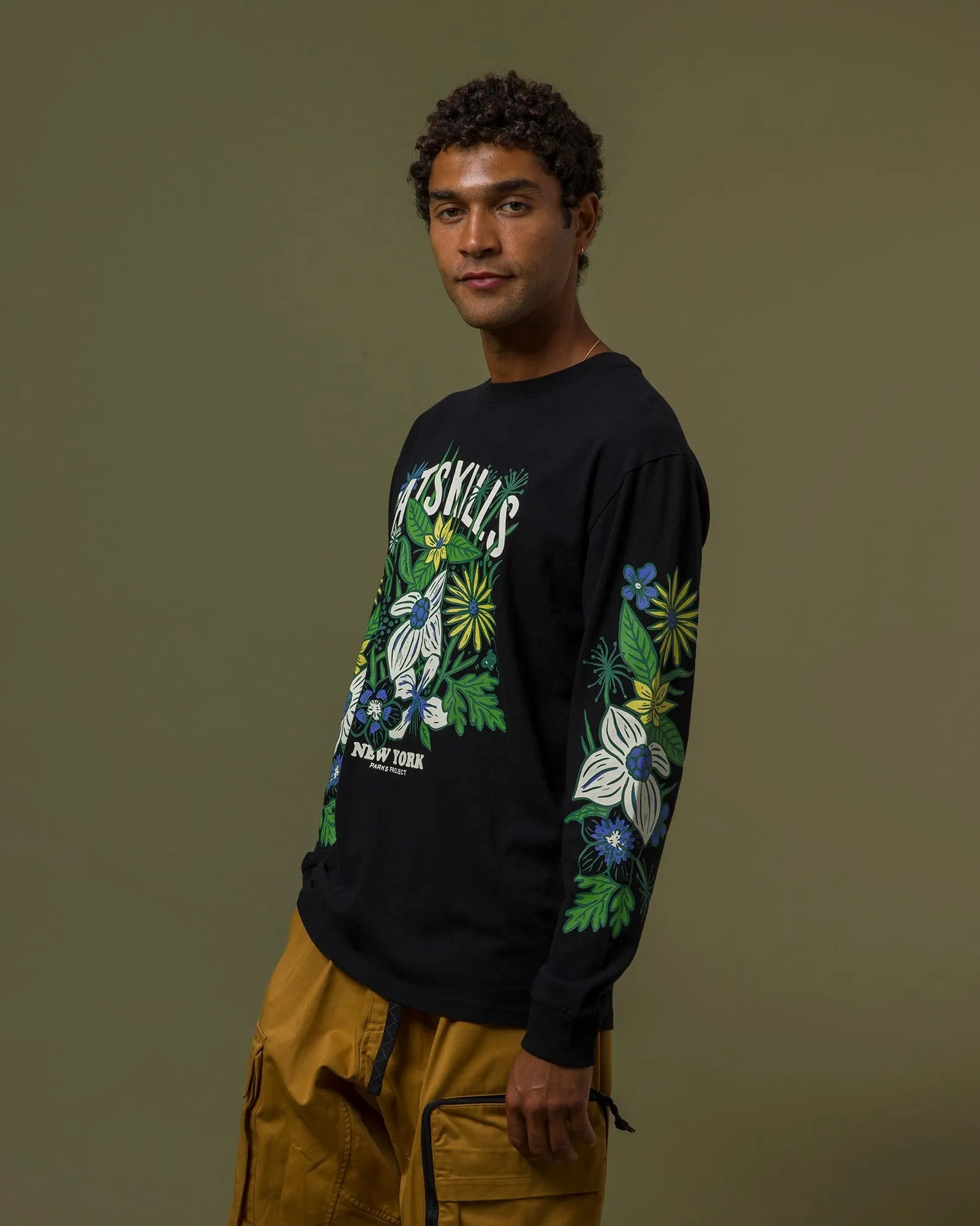 Catskills Flower Patch Long Sleeve Tee sold by Parks Project product image thumbnail 3