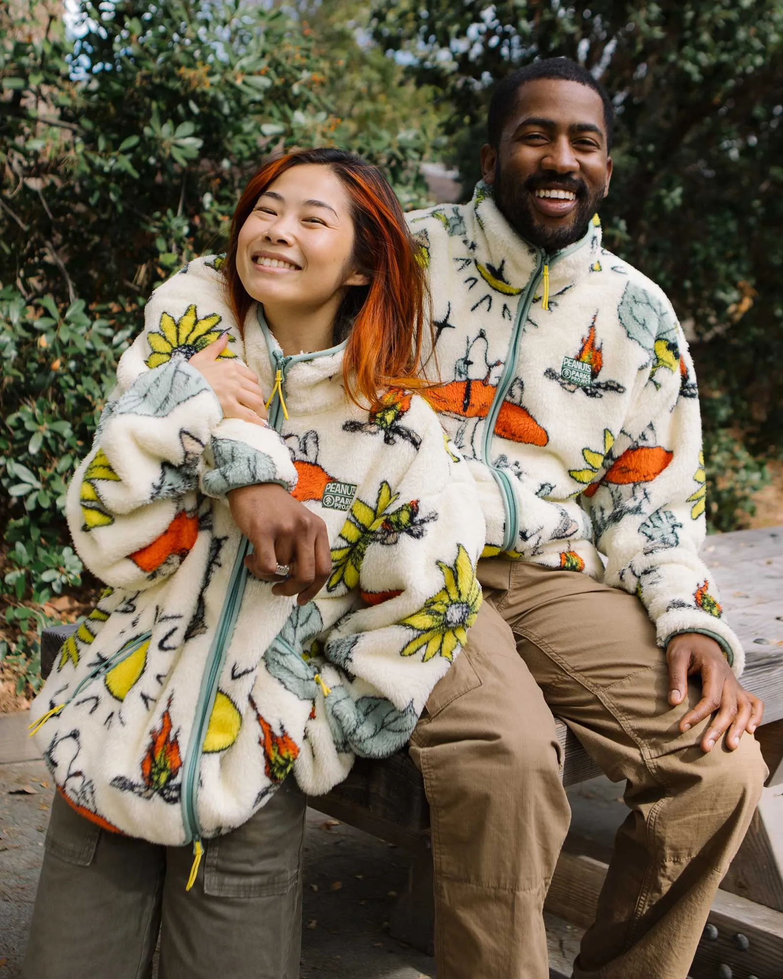 Peanuts x Parks Project Faux Shearling Jacket sold by Parks Project product image thumbnail 2