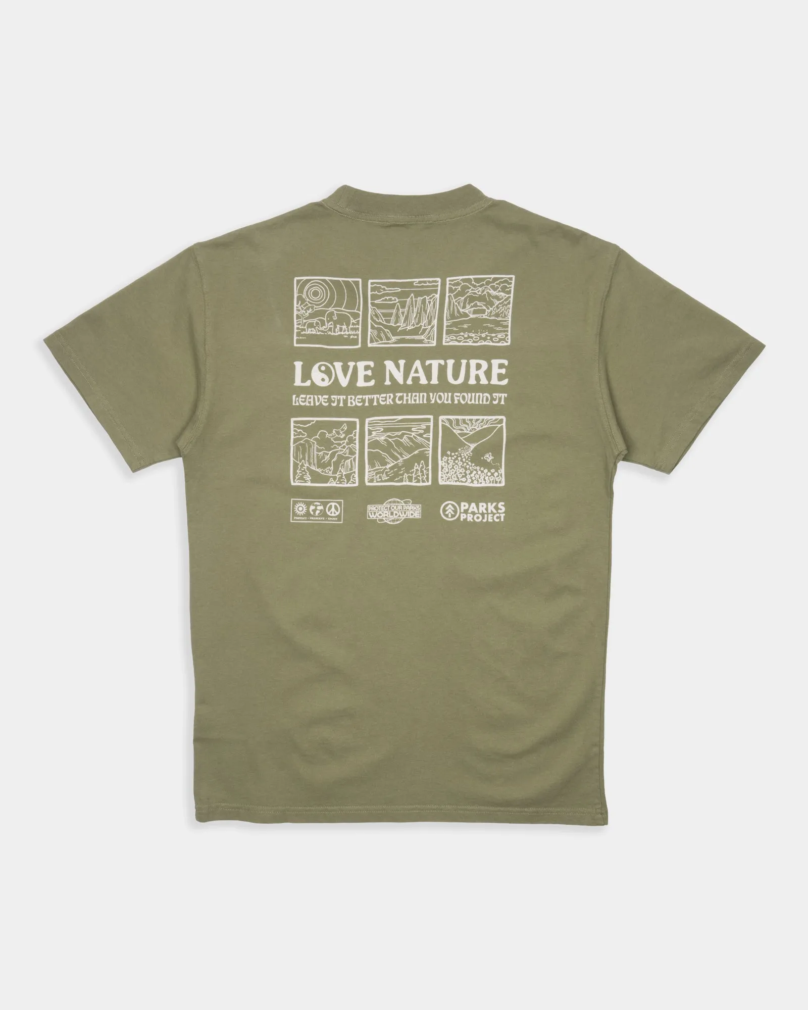 Love Nature Pocket Tee sold by Parks Project product image thumbnail 4