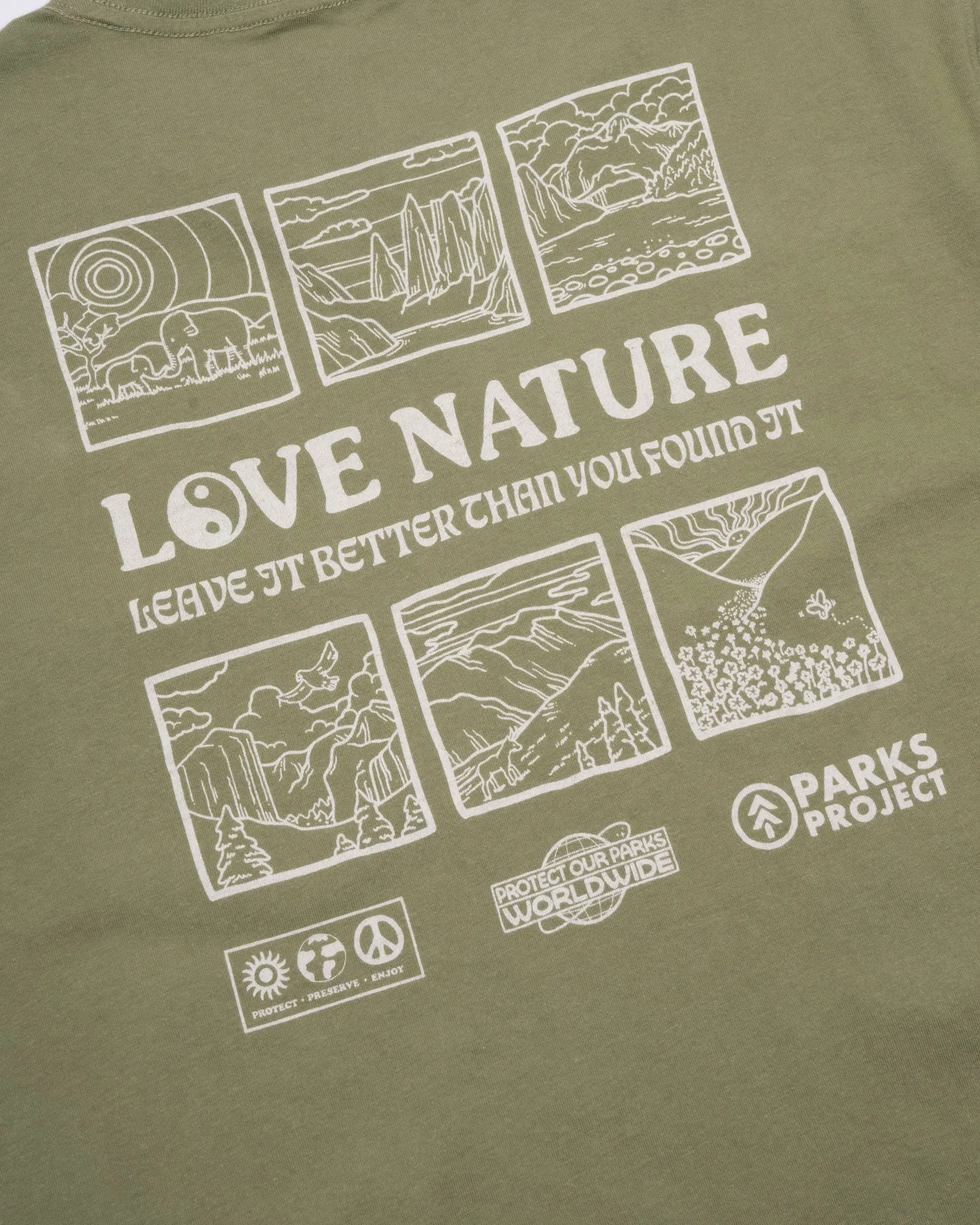 Love Nature Pocket Tee sold by Parks Project product image thumbnail 5