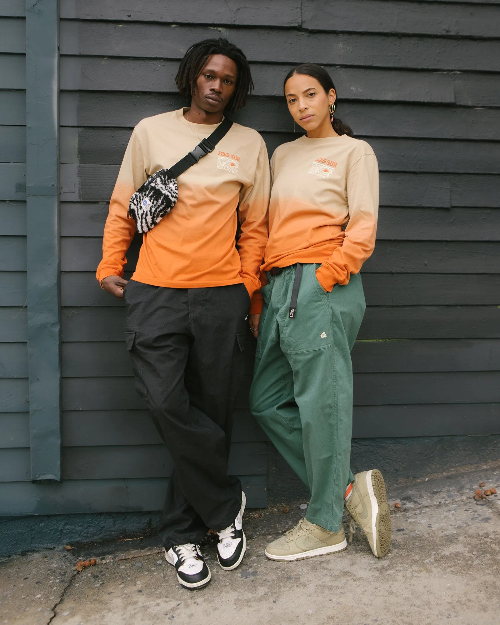 Big Sur Ombre Puff Print Long Sleeve Tee sold by Parks Project product image thumbnail 2