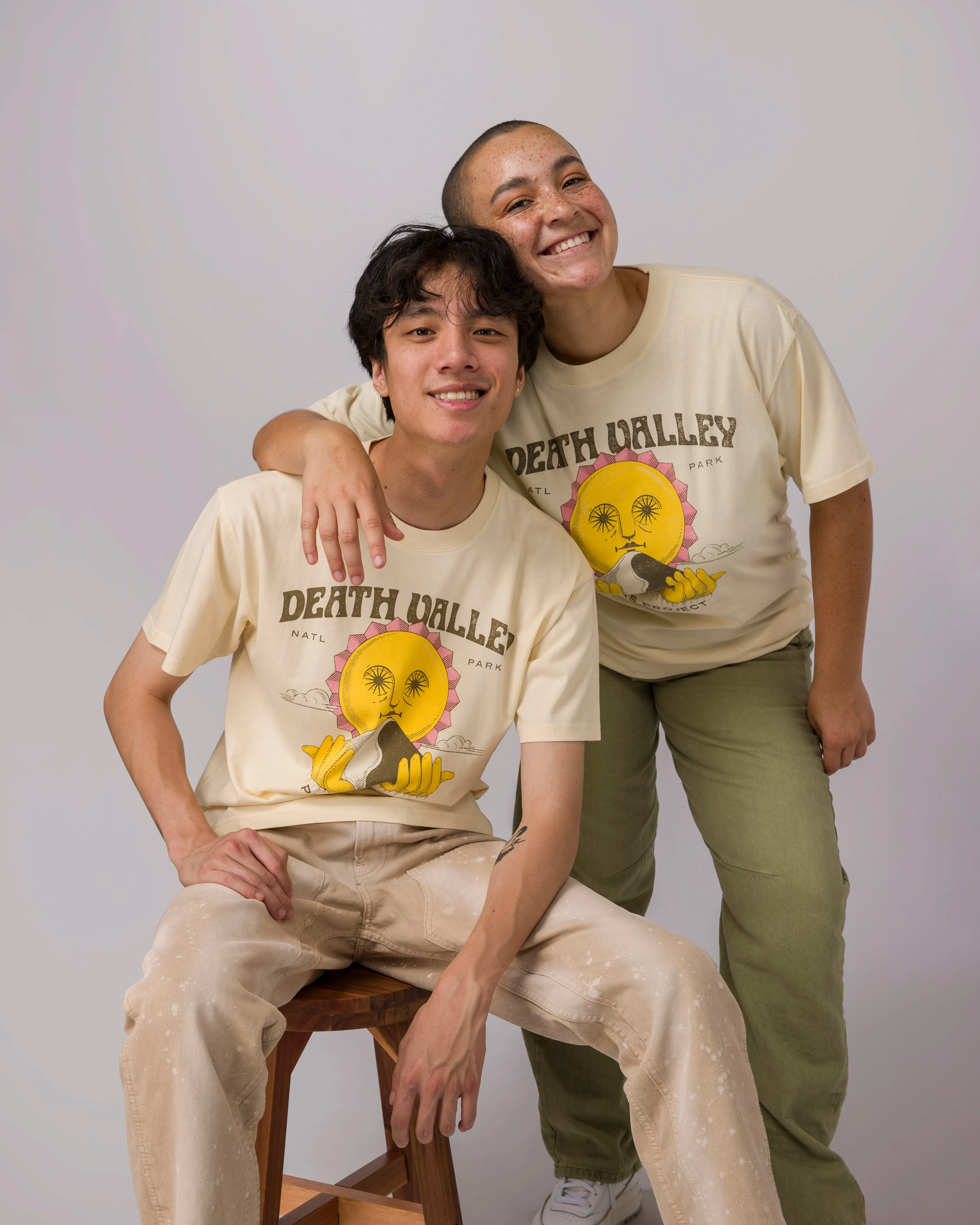 Death Valley Hypno Sun Tee sold by Parks Project product image thumbnail 2