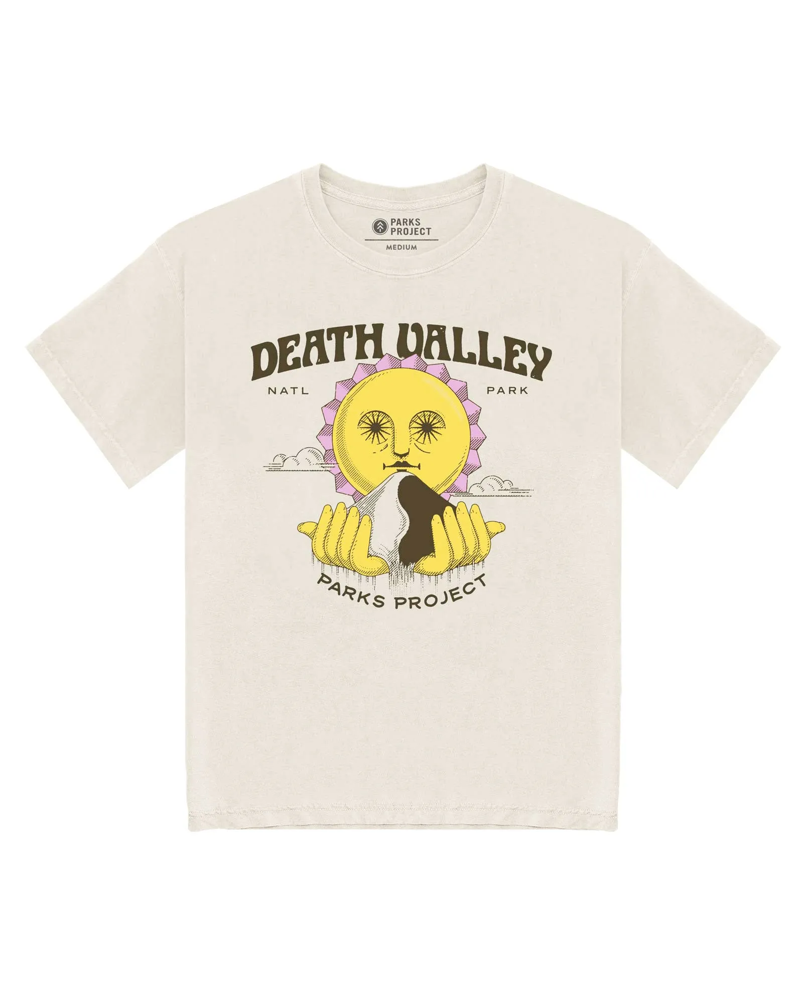 Death Valley Hypno Sun Tee sold by Parks Project