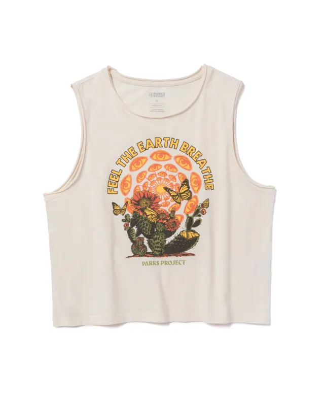 Feel The Earth Breathe Butterfly Tank sold by Parks Project