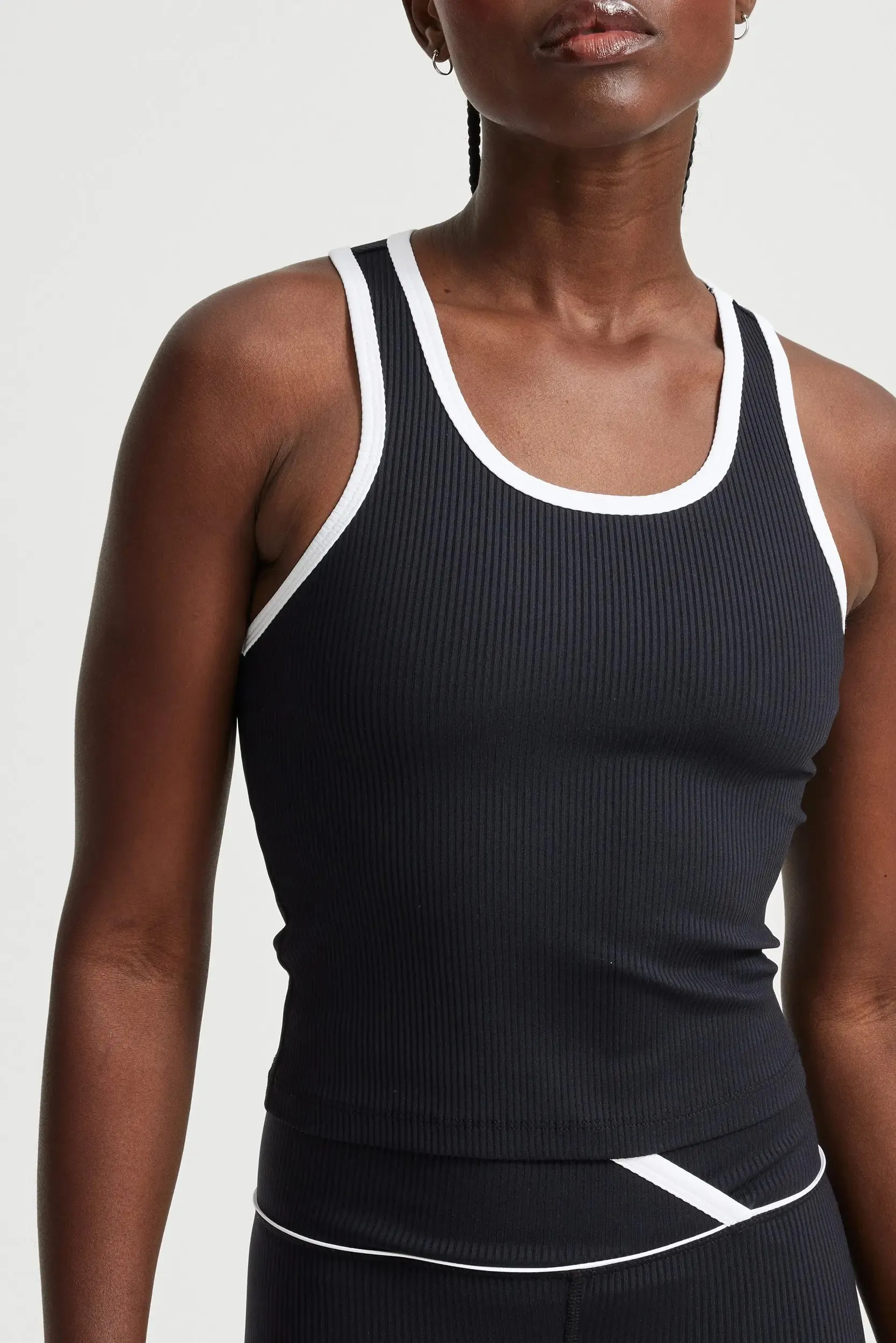 Ribbed Two Tone Sports Tank sold by Year of Ours product image thumbnail 2