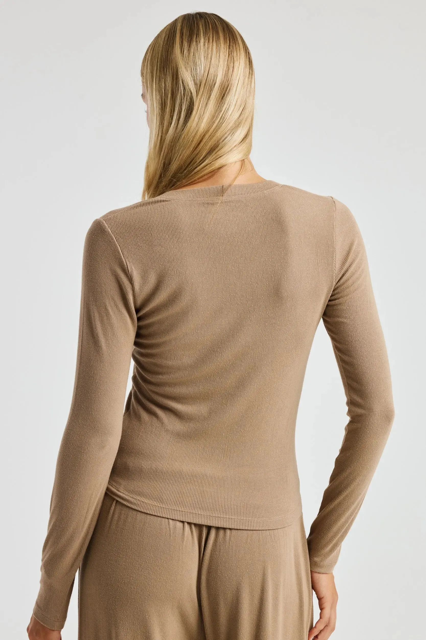 Scoopneck Longsleeve sold by Year of Ours product image thumbnail 5