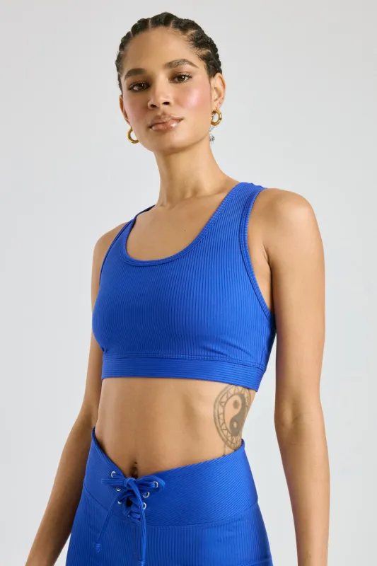 Ribbed Gym Bra 2.0 sold by Year of Ours
