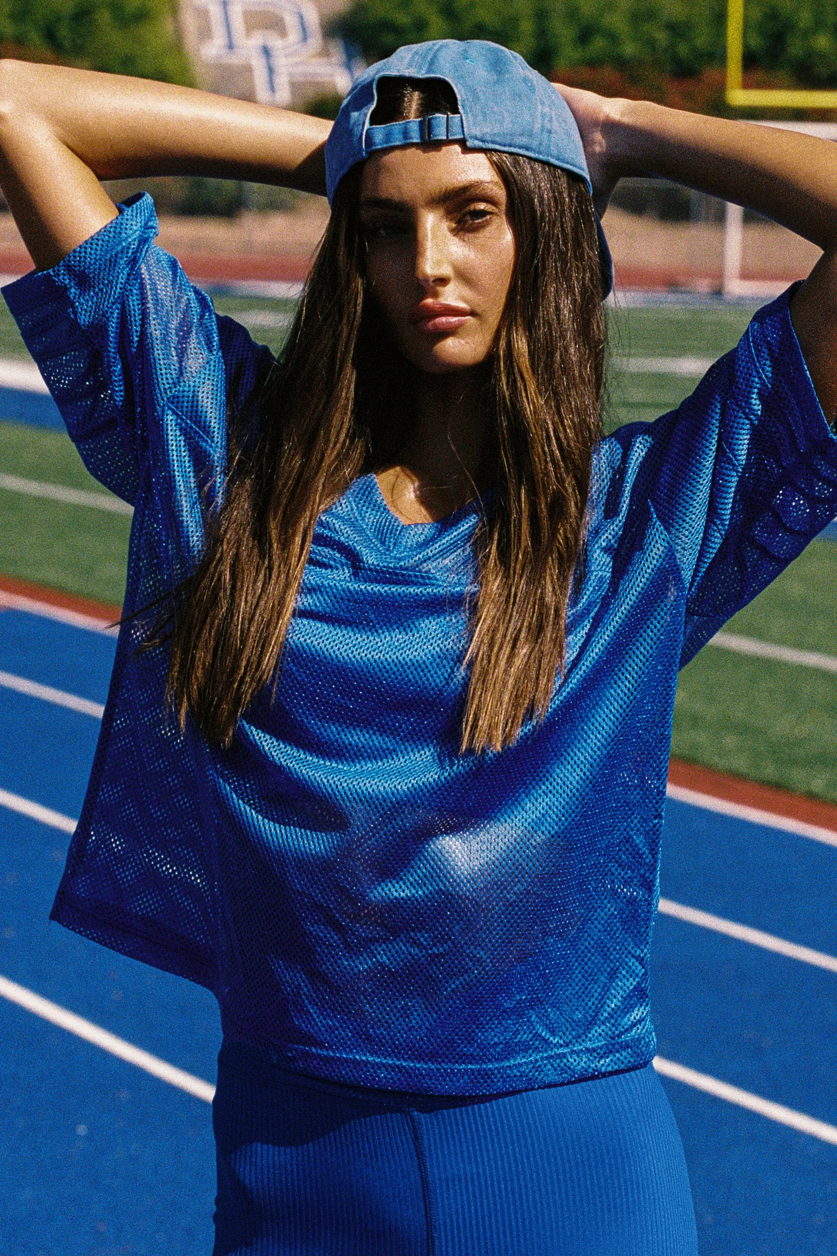 Touchdown Cropped Jersey sold by Year of Ours product image thumbnail 2