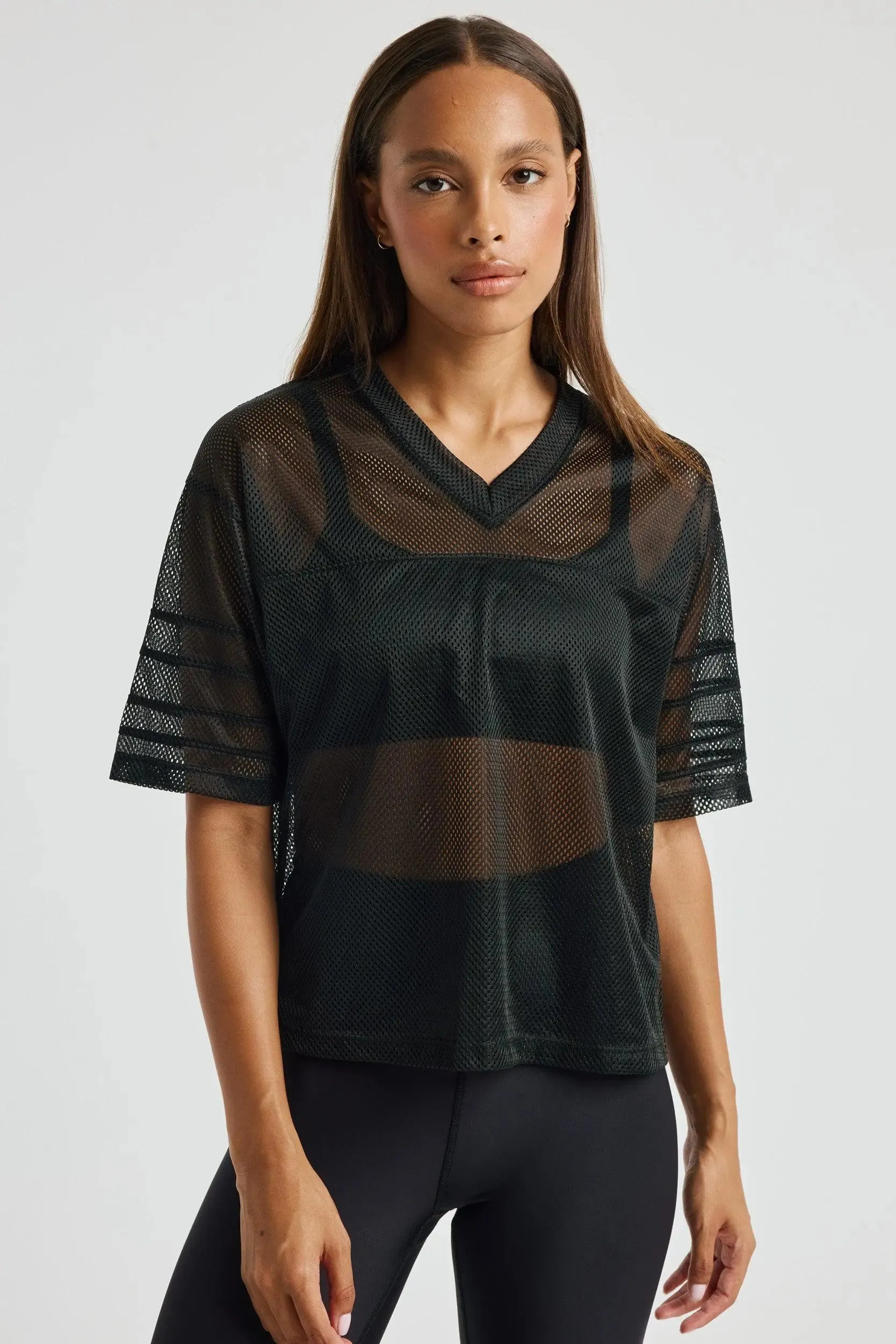 Touchdown Cropped Jersey sold by Year of Ours product image thumbnail 3
