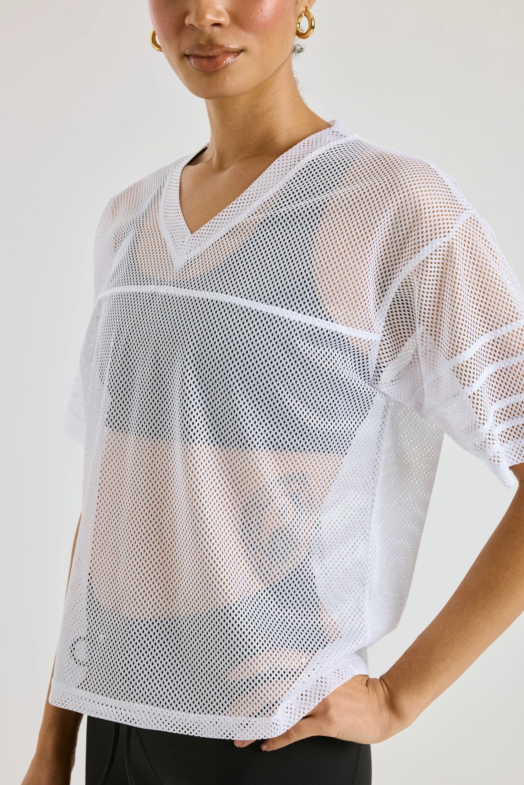 Touchdown Cropped Jersey sold by Year of Ours product image thumbnail 5