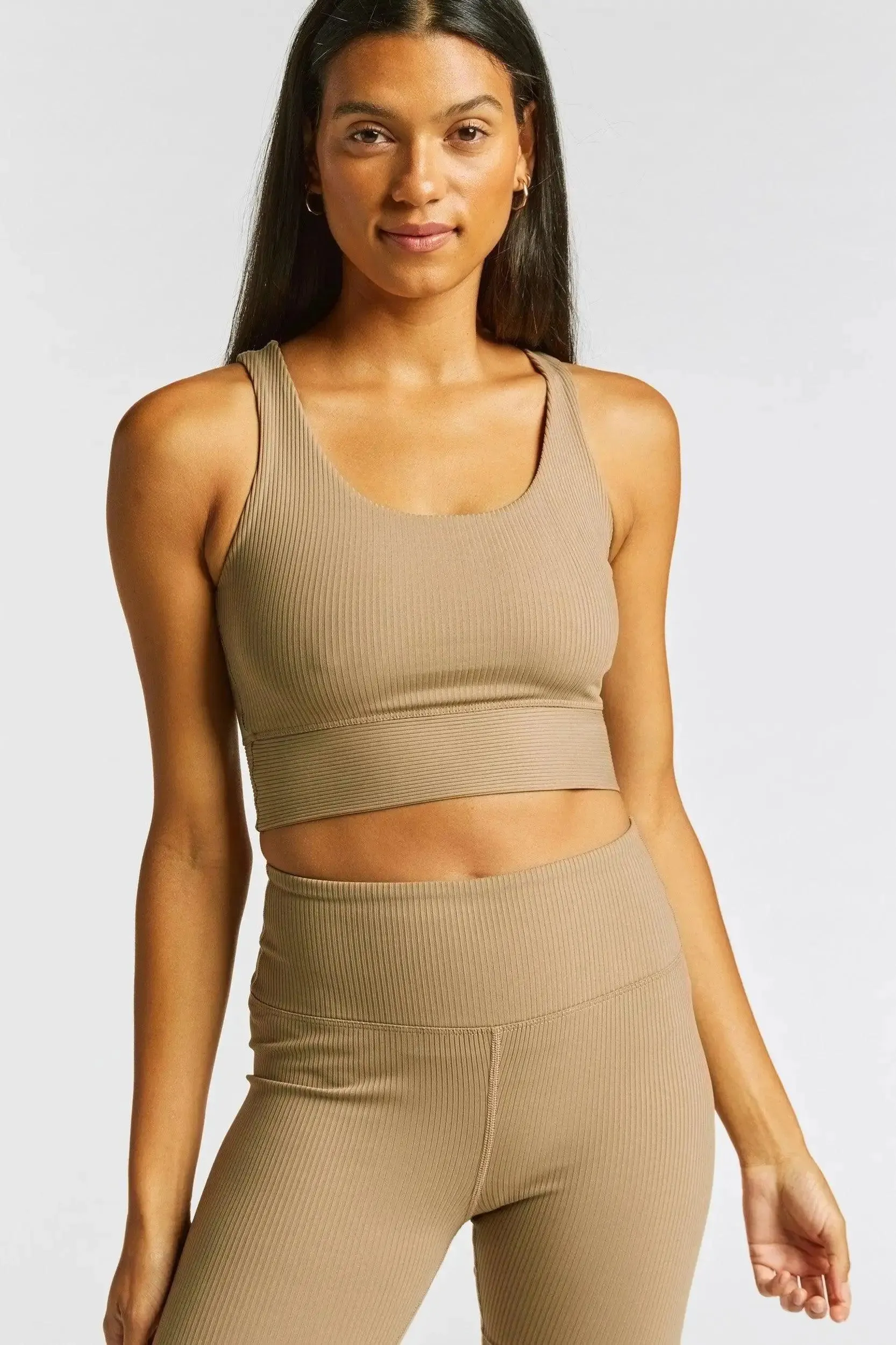 Ribbed Gym Bra sold by Year of Ours