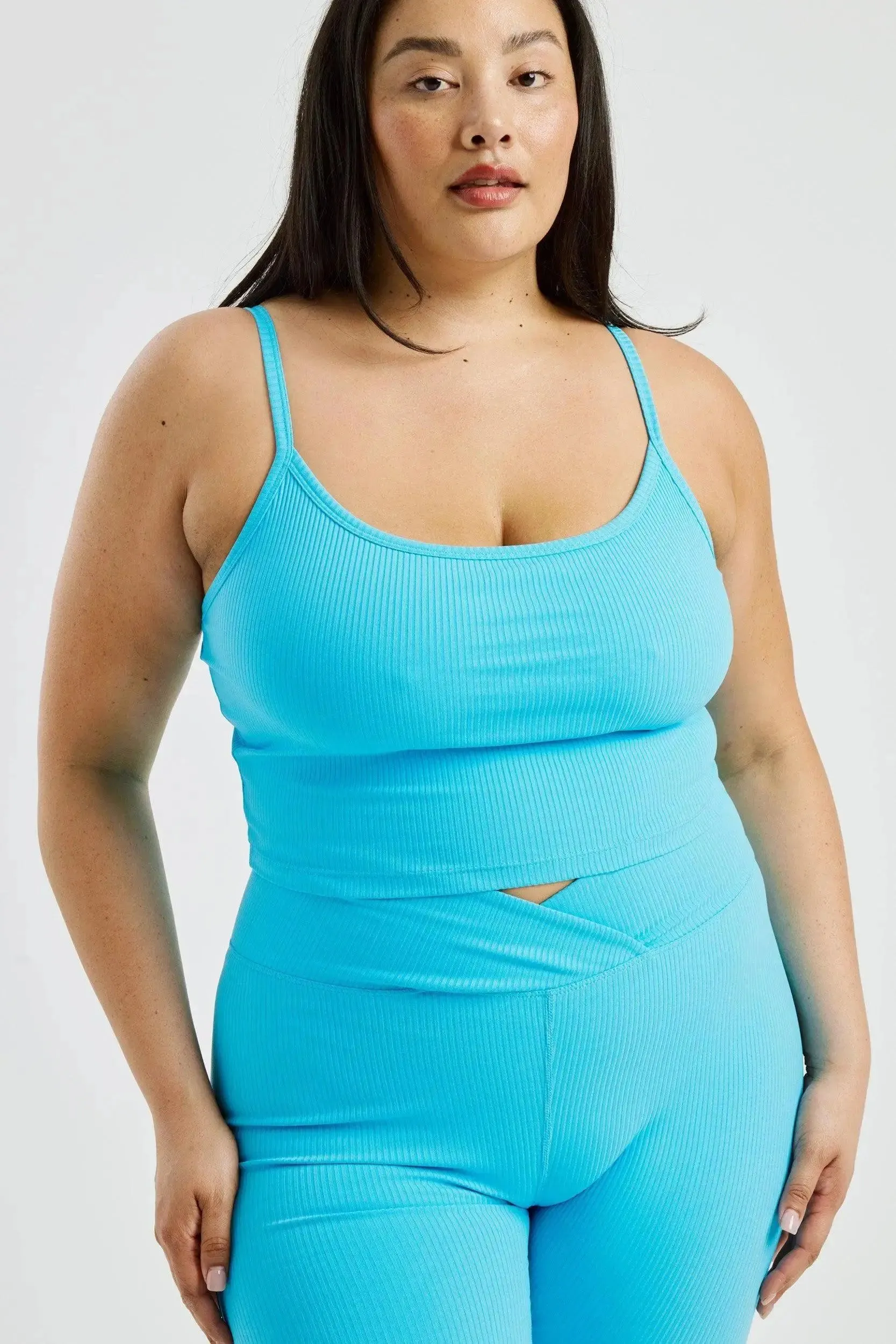 Ribbed Bralette Tank sold by Year of Ours