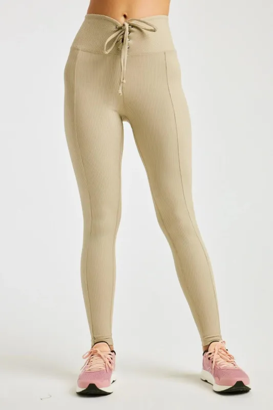 Ribbed Football Legging sold by Year of Ours