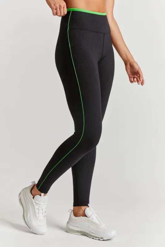 Ribbed Track Legging sold by Year of Ours