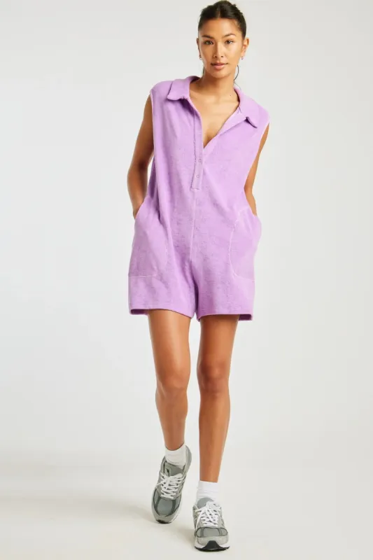 Weekend Terry Romper sold by Year of Ours