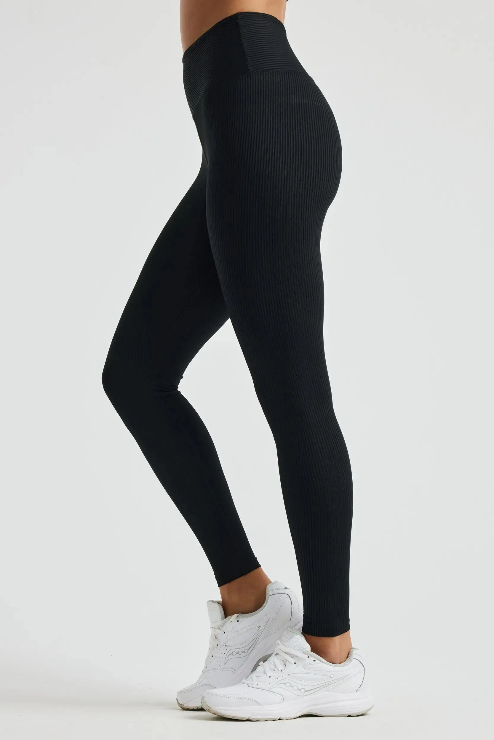 Ribbed High High Legging sold by Year of Ours product image thumbnail 3