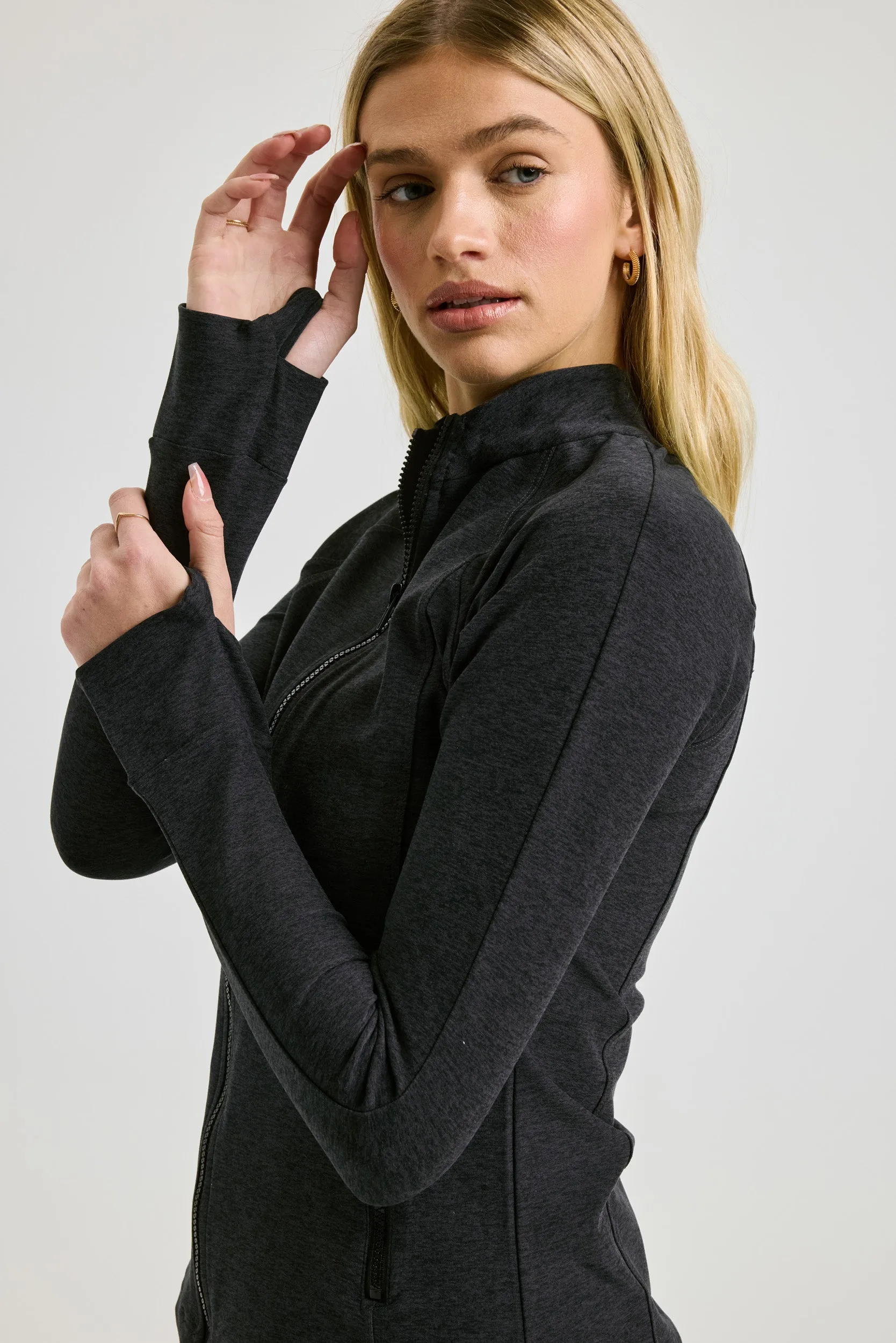 Stretch Gym Jacket sold by Year of Ours product image thumbnail 5