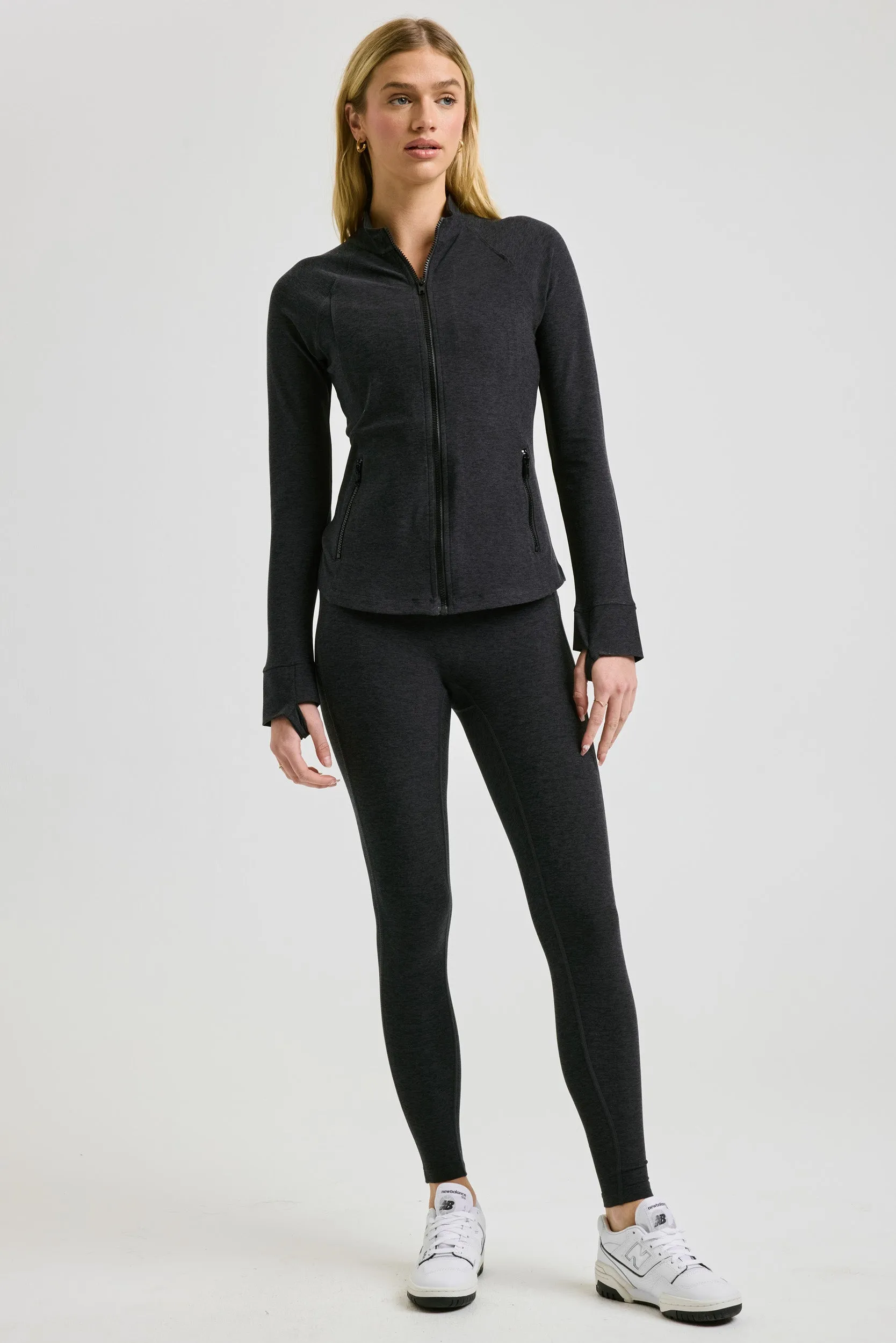 Stretch Gym Jacket sold by Year of Ours product image thumbnail 3