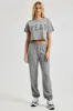 Cropped Tee w/ YEAR Print sold by Year of Ours