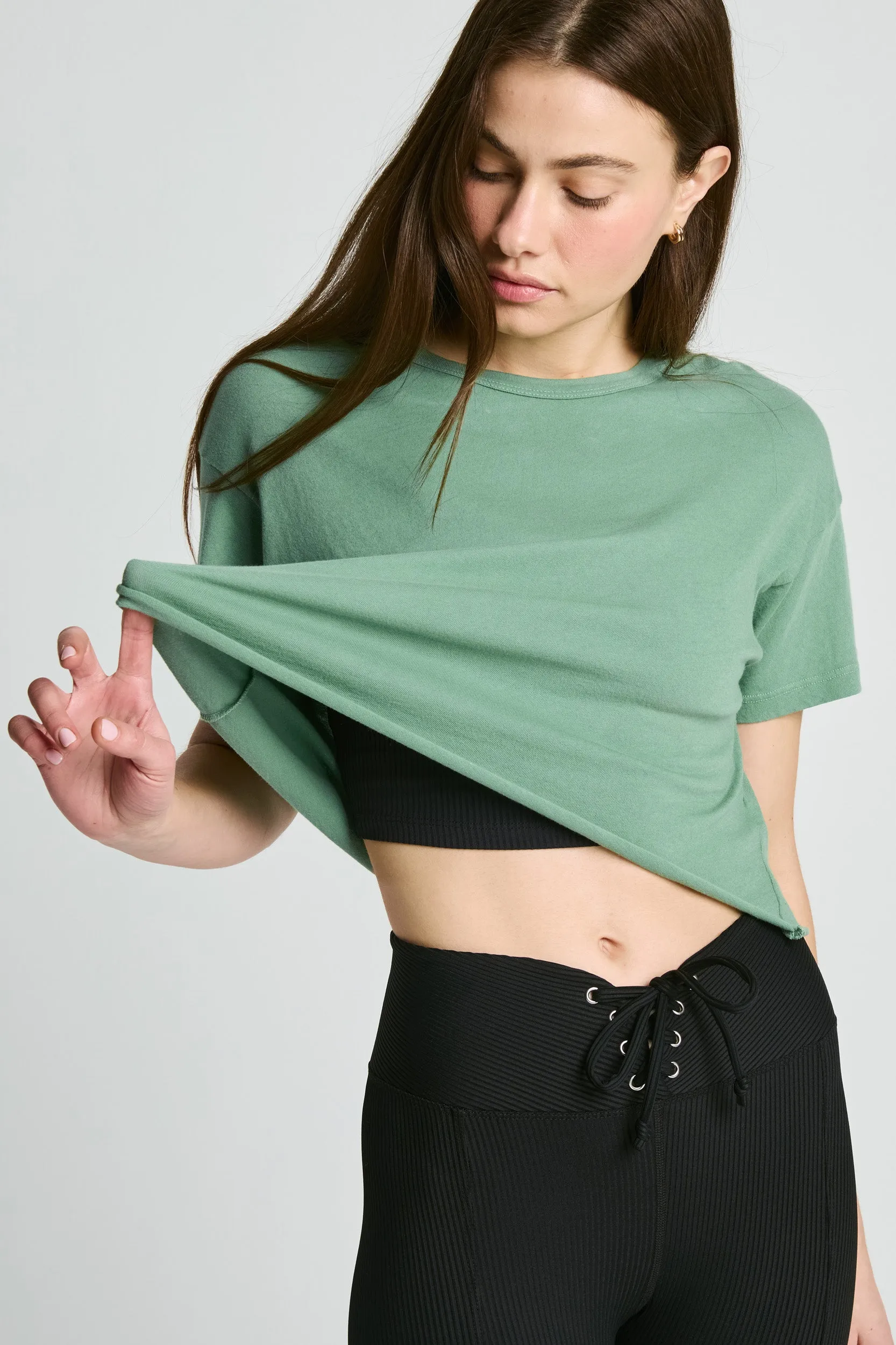 Cropped Tee sold by Year of Ours product image thumbnail 2