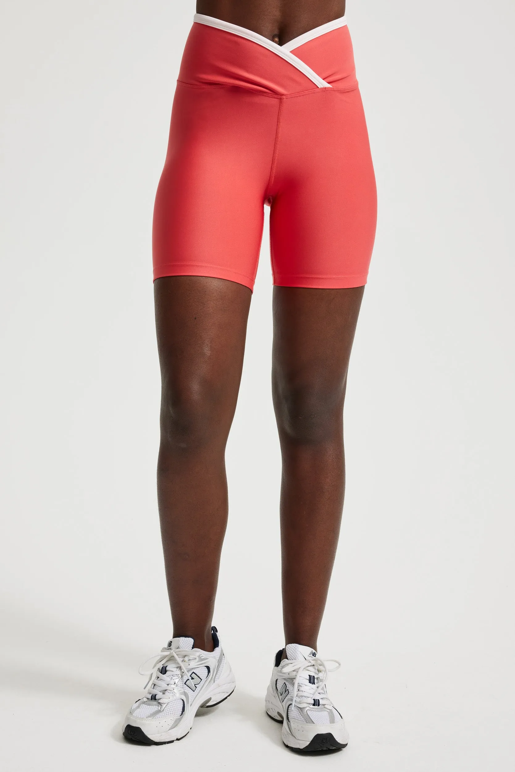 Recycled 6" V Waist Biker Short sold by Year of Ours