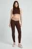 Ribbed Two Tone Dip Legging sold by Year of Ours