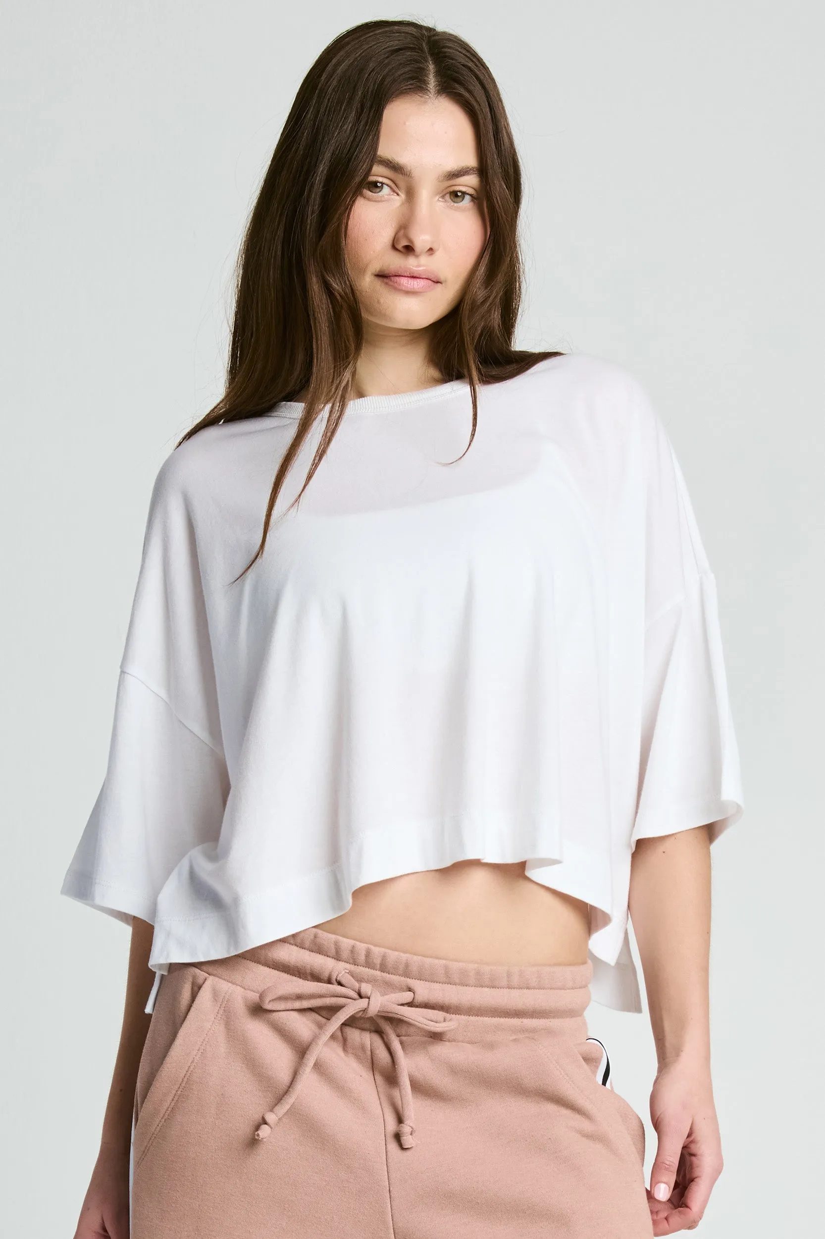 The XL Crop Tee sold by Year of Ours product image thumbnail 3